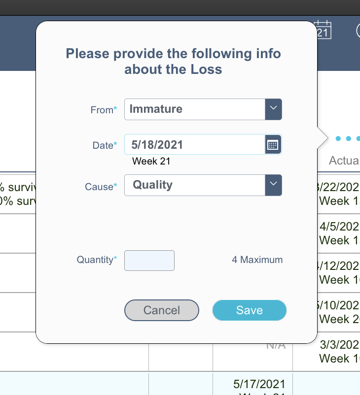 Input form displaying button that should be hidden